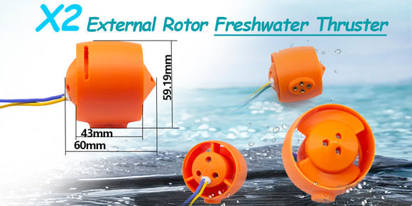 APISQUEEN Launches New Product: X2 Freshwater Underwater Thruster – Compact, Efficient, and Stable