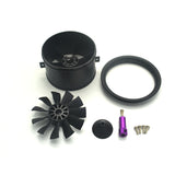 Ventilatore intubato elettrico a 11 pale con nastro trasportatore EDF 3S/4S 3500KV da 64 mm per modello di aereo/motore a reazione