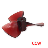 APISQUEEN 80mm three-blade propeller for boats, underwater propulsion, etc.