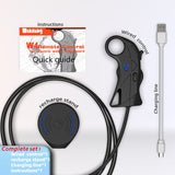 Controle remoto à prova d'água com fio W4 para pranchas de surf motorizadas aquáticas/wakeboards/jet/barcos hidrodinâmicos