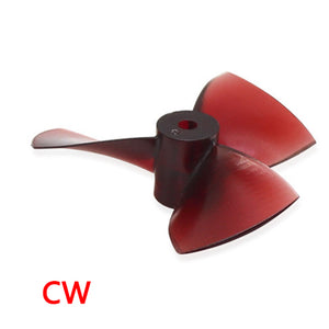 APISQUEEN 80mm three-blade propeller for boats, underwater propulsion, etc.