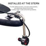 APISQUEEN U92 Pro Adjustable Stainless Steel Underwater Thruster Bracket Mount for Kayak, SUP and Inflatable Boat