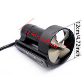 APISQUEEN AQ1121 One Underwater Thruster Set 48V-55V 2000W 21kg Thrust,Internal Rotor motor with Built-in FOC ESC for Boats, Kayaks, Inflatable Boats