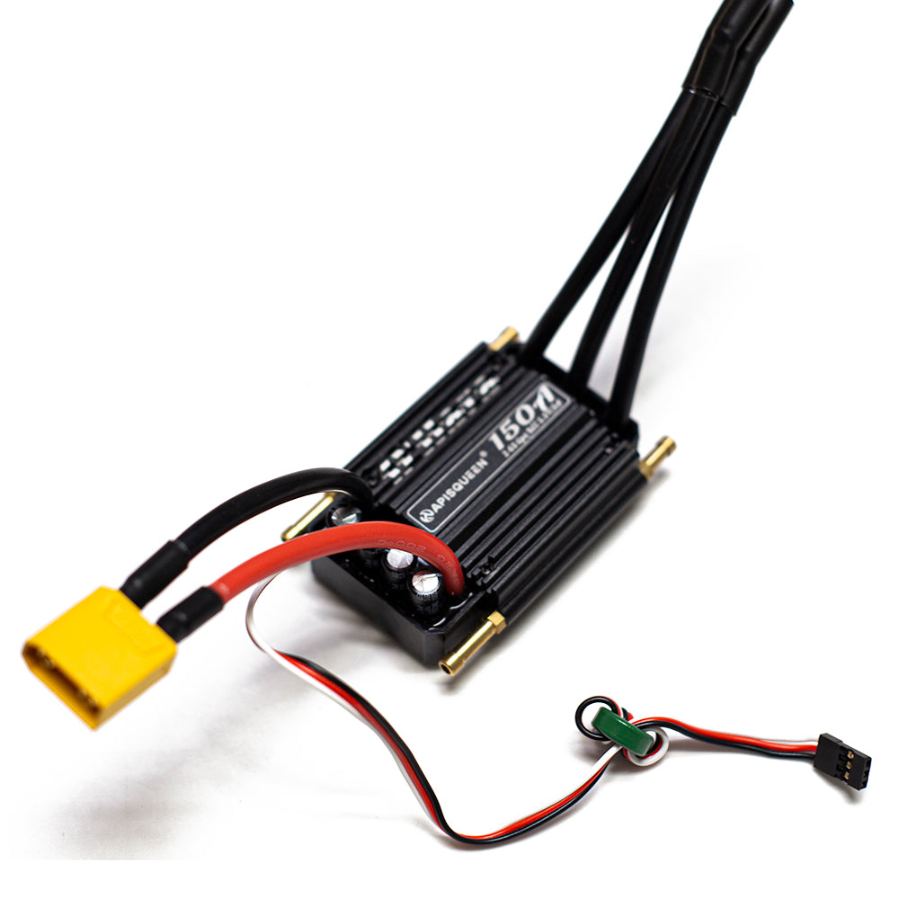 Flycolor Waterproof Brushless ESC For RC Boats - 50A/90A/120A/150A Options - 2-6S LiPo - Built-in BEC - Universal Fit