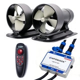 APISQUEEN 48V-60V 42kg Thrust AQ1121 Two Set All-Metal Underwater Thruster with Built-in FOC ESC, for boats, kayaks, and inflatable boats.
