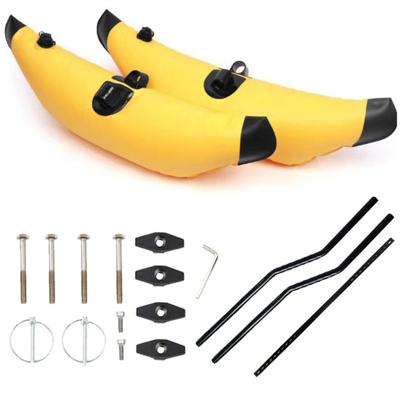 Boa gonfiabile con accessori rinforzata, barile di bilanciamento, deriva, barca, acqua, universale, PVC, adatta per kayak
