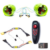 APISQUEEN 12V~16V 2Kg דחף U01 Tow Set מדחף/פרופלור תת-מימי ללא מברשות עם שליטה דו-כיוונית ESC, מתאים לאוניות ROV