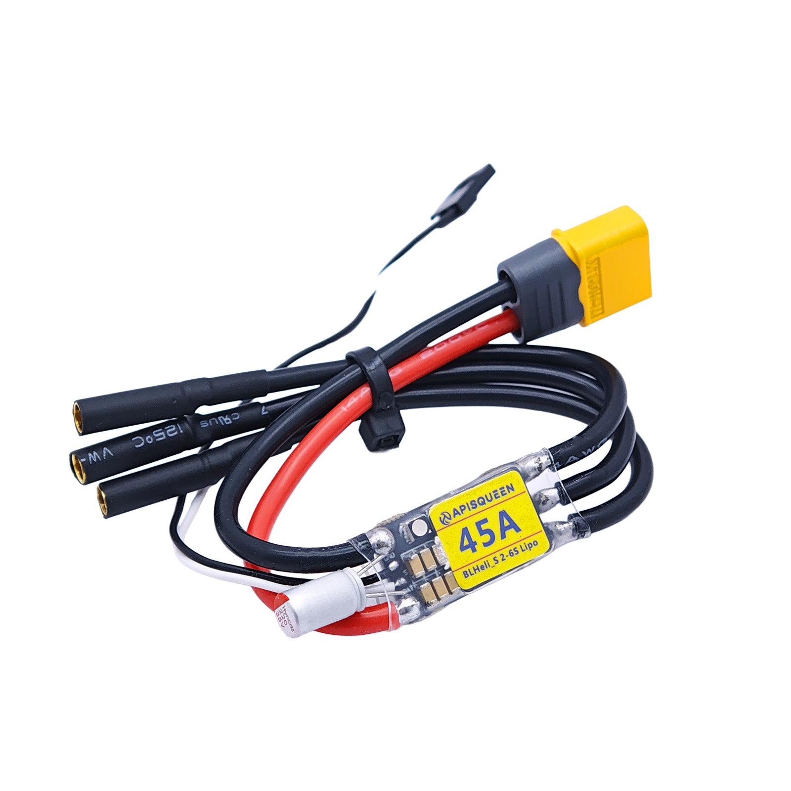 アトランティス ブラシレスモーター Bullistorm 120A ESC 他 APISQUEEN 12-24V (3-6S LiPo) 20A/45A 双方向 ESC ブラシレスモーター