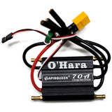 APISQUEEN 2-6S LiPo O'Hara 50A/70A/90A/120A/150A propulsor, barco de controle remoto ESC