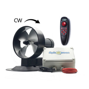 APISQUEEN AQ1020 One/Two Set 24-50.4V all-metal underwater thruster 10-48Kg thrust For Boats