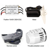 ApisQueen AU30 แรงขับ 30 กก. เครื่องขับใต้น้ำ 2KW พร้อมการปรับด้วยไฟฟ้า