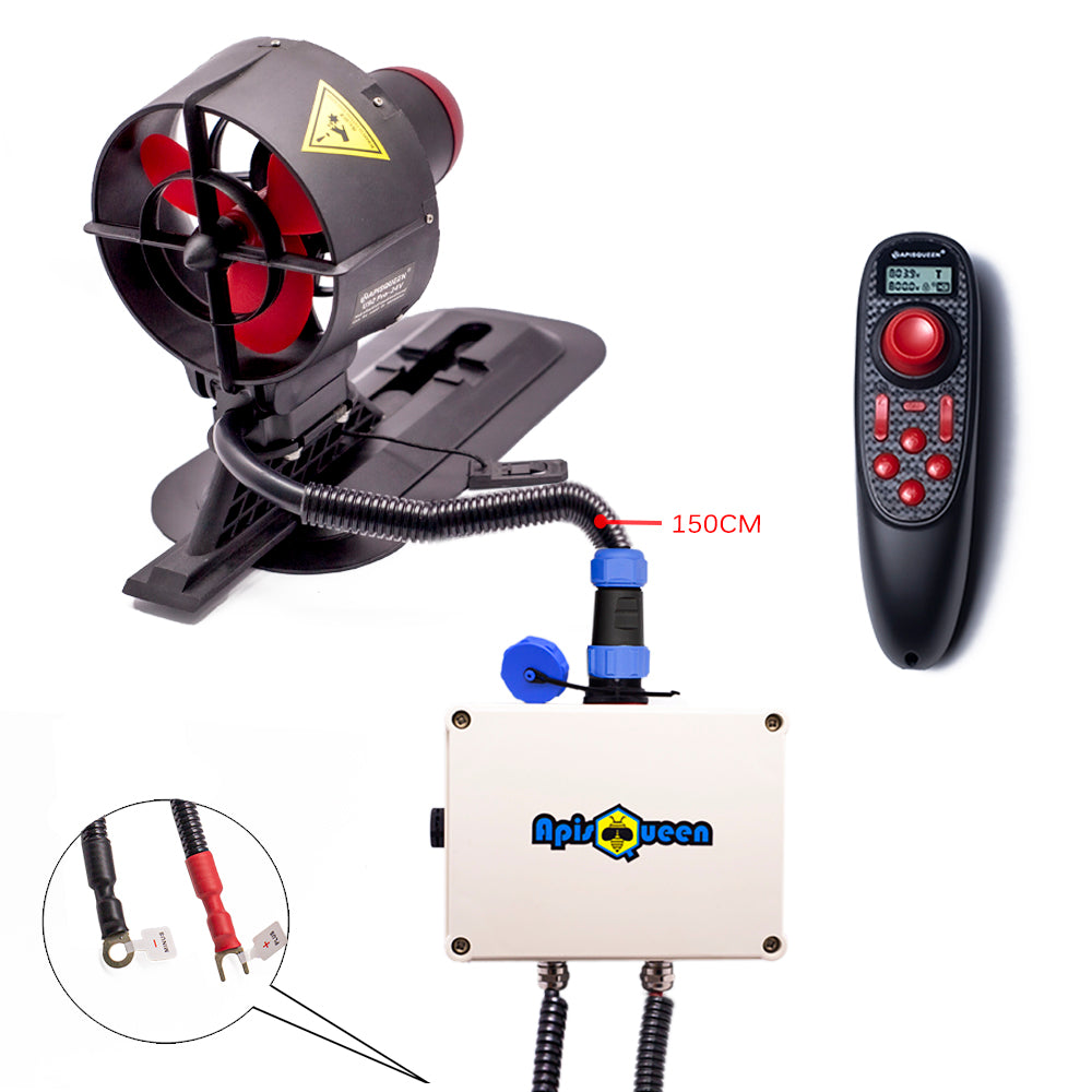 APISQUEEN 24V U92 Pro One set underwater Thruster, sand and silt