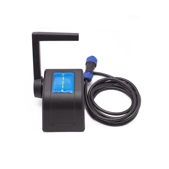 Handtag för hastighetskontrollbox för marin yacht, lämplig för främre kontroll av borstlös elektrisk propellermotor utombordspump jet undervattenspropeller push-pull hastighetsregulatorhandtag