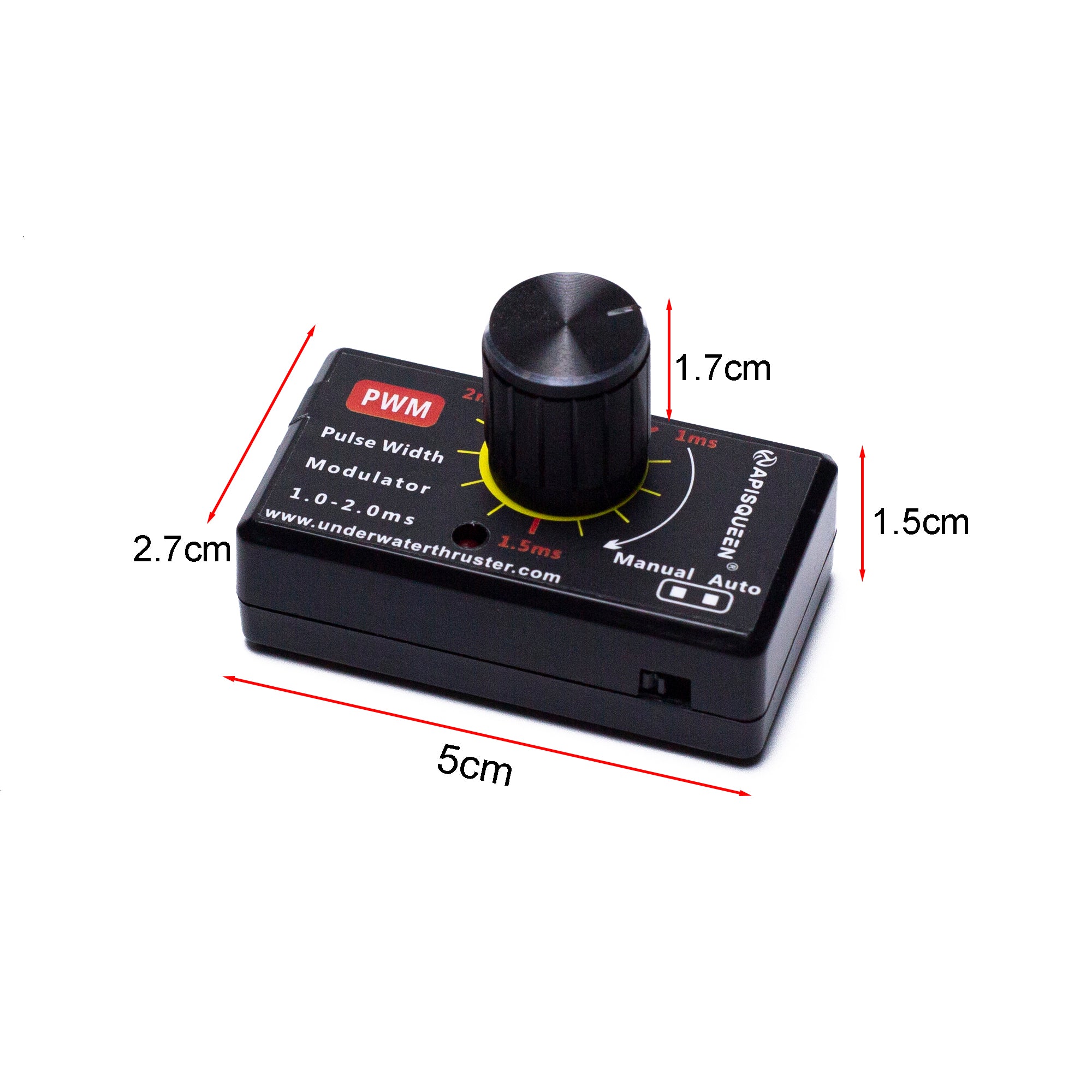 APISQUEEN PWM 1-2ms speed control knob Pluse Width modulator for
