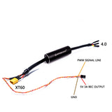 APISQUEEN 2-6S 100A Feather ESC With 5.5V 3A BEC for underwater thruster and motor