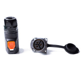 Push button high current waterproof connector equipment automation aviation plug IP67 waterproof
