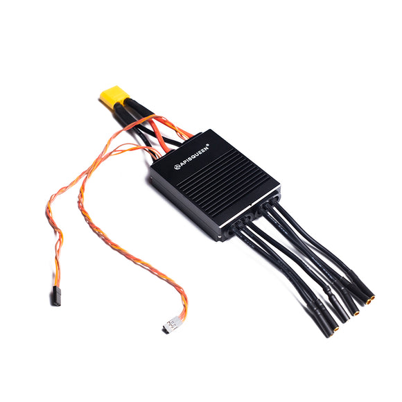 APISQUEEN GEMINI 3-7S LiPo 100A 2-in-1 ESC, bestuurt twee motoren/boegschroef