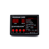 एपीआईस्क्वीन ओ'हारा सीरीज बोट ईएससी पैरामीटर प्रोग्रामिंग कार्ड 