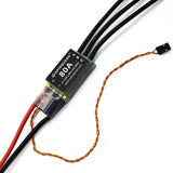 APISQUEEN alto voltaje 12-50,4 V control simple/bidireccional 80A ESC admite placa de ajuste de parámetros USB para un ajuste rápido de parámetros, utilizado para motores sin escobillas/propulsores submarinos, etc.