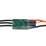 APISQUEEN 고전압 12-50.4V 단일/양방향 제어 80A ESC, 빠른 파라미터 조정을 위한 USB 파라미터 조정 보드 지원, 브러시리스 모터/수중 추진기 등에 사용.