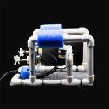 APISQUEEN Water Tube Brushed Underwater ROV for forward, backward, up and down, left and right cornering movement, can be applied to teaching and education