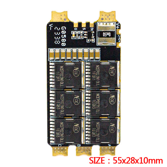 APISQUEEN 12S LiPo LIGHTNING Mini 60A/80A harjaton tasavirtamoottori vedenalainen potkuri ESC