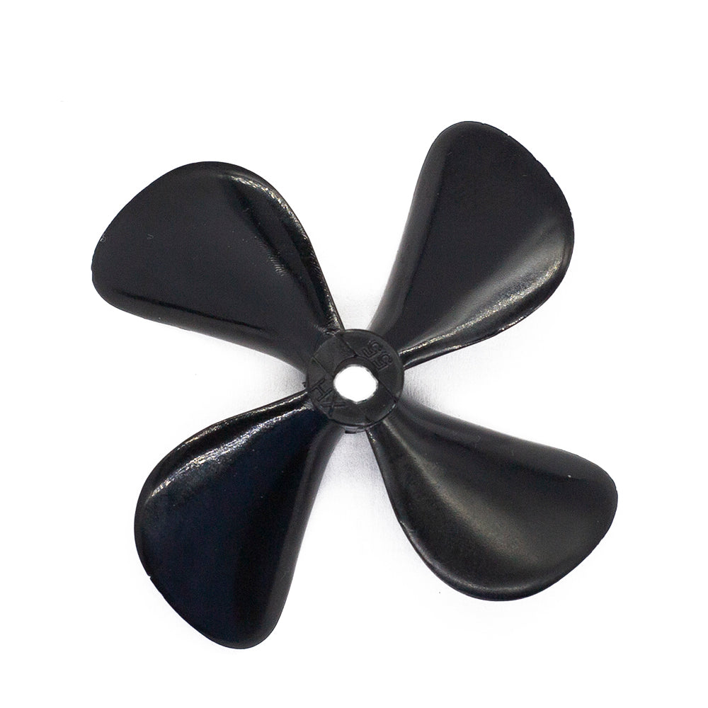 50/55/60/65/70/75mm four-blade CW/CCW propellers for RC RC boats, traw ...
