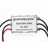APISQUEEN supports 16-60V high voltage brushless water-cooled 200A ESC（electronic control） for RC boats/hydrofoils/underwater propellers/brushless motors.