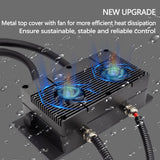APISQUEEN 24V 1000W S10 One Underwater Thruster Set with waterproof Remote control 8.5kg Thrust, for SUP, Kayak, Inflatable Boat