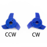 Hélice de plástico de três pás de 60 mm de diâmetro para mini propulsor subaquático U2/U2