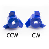 Hélice de plástico de três pás de 60 mm de diâmetro para mini propulsor subaquático U2/U2