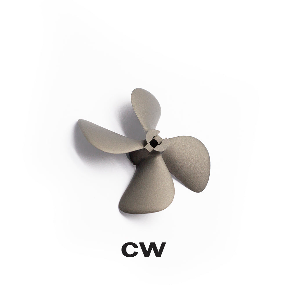 4 blades 60mm metal propeller CW CCW for underwater thruster ...