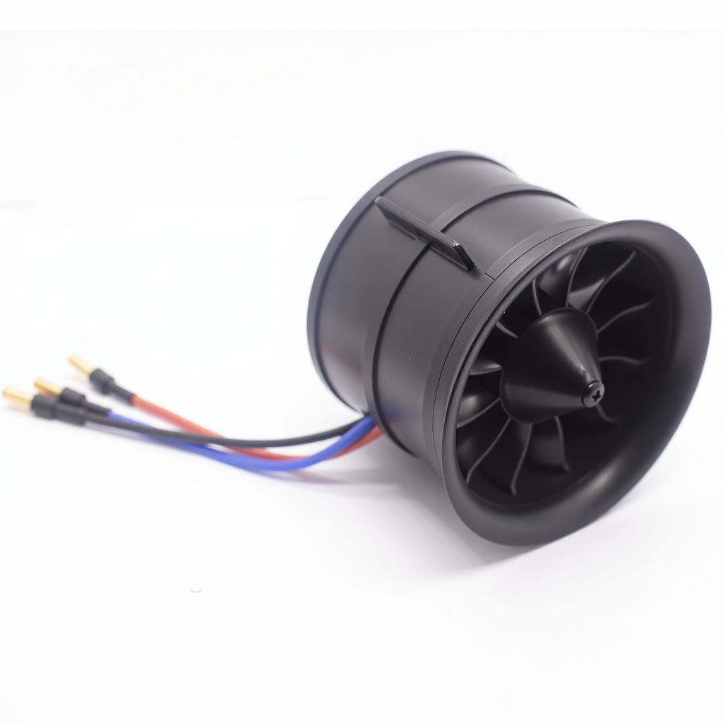 Flycolor EDF 50mm 11 Pales 4900KV 3S – Ventilateur Conduit Brushless + ESC 40A – Poussée Max 770g Pour Avion RC