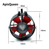 APISQUEEN U92 2024Upgrade set 12V/24V 40lbs Thrust for Inflatable Boats/Kayaks etc.