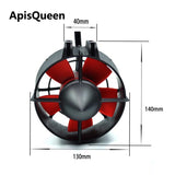 APISQUEEN U92 Upgrade Kit 12V/24V 40lbs Thrust do pontonów/kajaków itp.