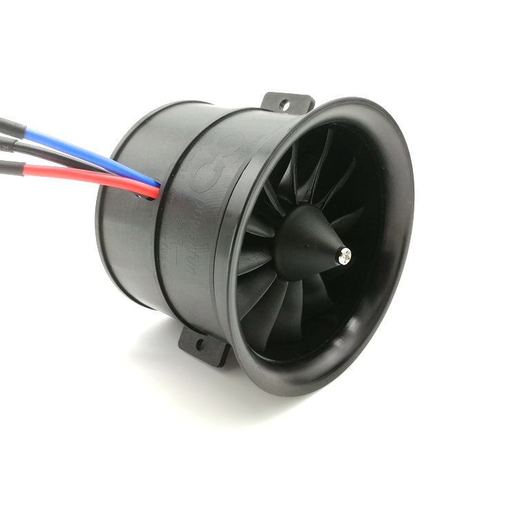 70mm EDF 6S 2300KV 2240g thrust belt 12 blades electric ducted fan
