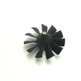 Ventilatore intubato elettrico a 11 pale con nastro trasportatore EDF 3S/4S 3500KV da 64 mm per modello di aereo/motore a reazione