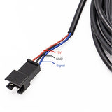 Controle de velocidade do acelerador de polegar para bomba de propulsão subaquática propulsor a jato