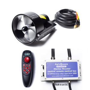 APISQUEEN 24V U10 One/Two Set propulsore subacqueo brushless 10KG-20Kg spinta 1800W metallo impermeabile e resistente alla corrosione