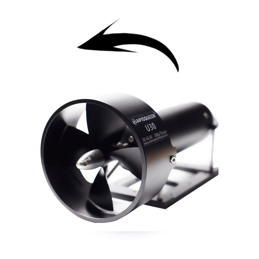 U30 30Kg Thrust 2KW All Metal Underwater Thruster With ESC