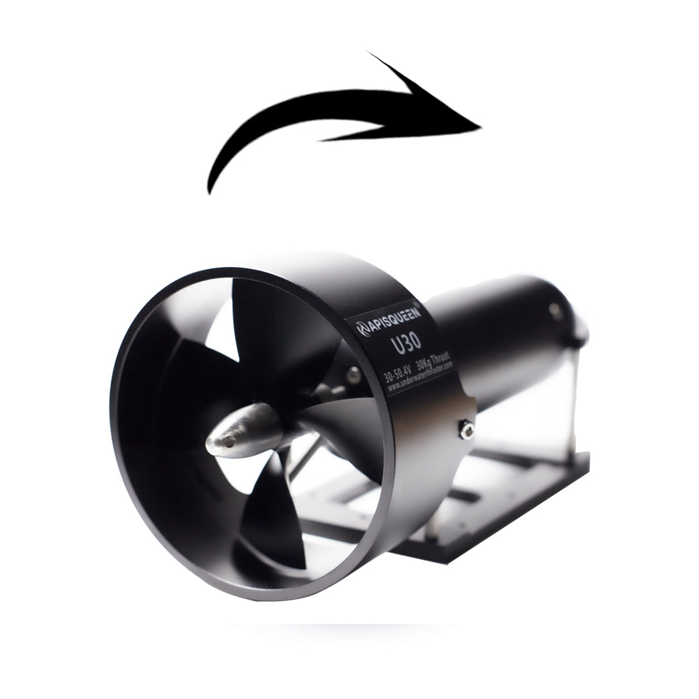 U30 30Kg Thrust 2KW All Metal Underwater Thruster With ESC