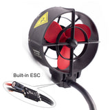 APISQUEEN: Zwei U92 Pro Unterwasserstrahlruder mit Fernbedienung und Akku. Der Außenrotormotor ist in einem Schutzgehäuse untergebracht und somit gegen Sand und Schlamm geschützt. Geeignet für Kajaks, Schlauchboote und Paddle-Boards.