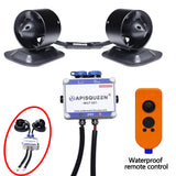 APISQUEEN TWO MU7 SET, 24V Total Thrust 10Kg（22LBS） with  Remote Control for Inflatable Boats/Paddle Boards/Kayaks etc.