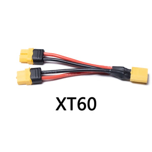The XT60 plug consists of one divided into 2