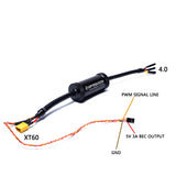 APISQUEEN 2-6S 100A ESC com 5,5V 3A BEC para propulsores e motores subaquáticos